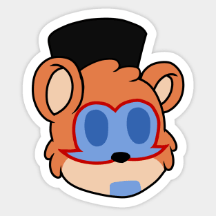 fnaf security breach freddy chibi Sticker